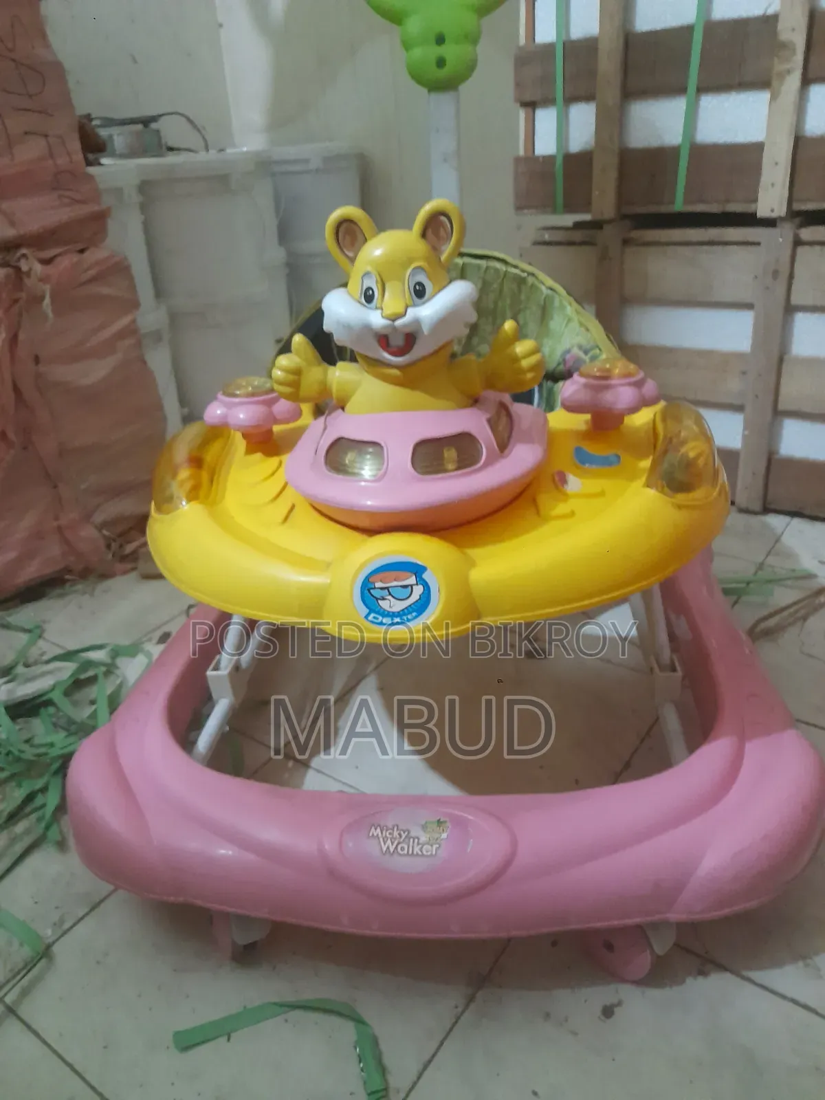 Baby Walker Plays Music