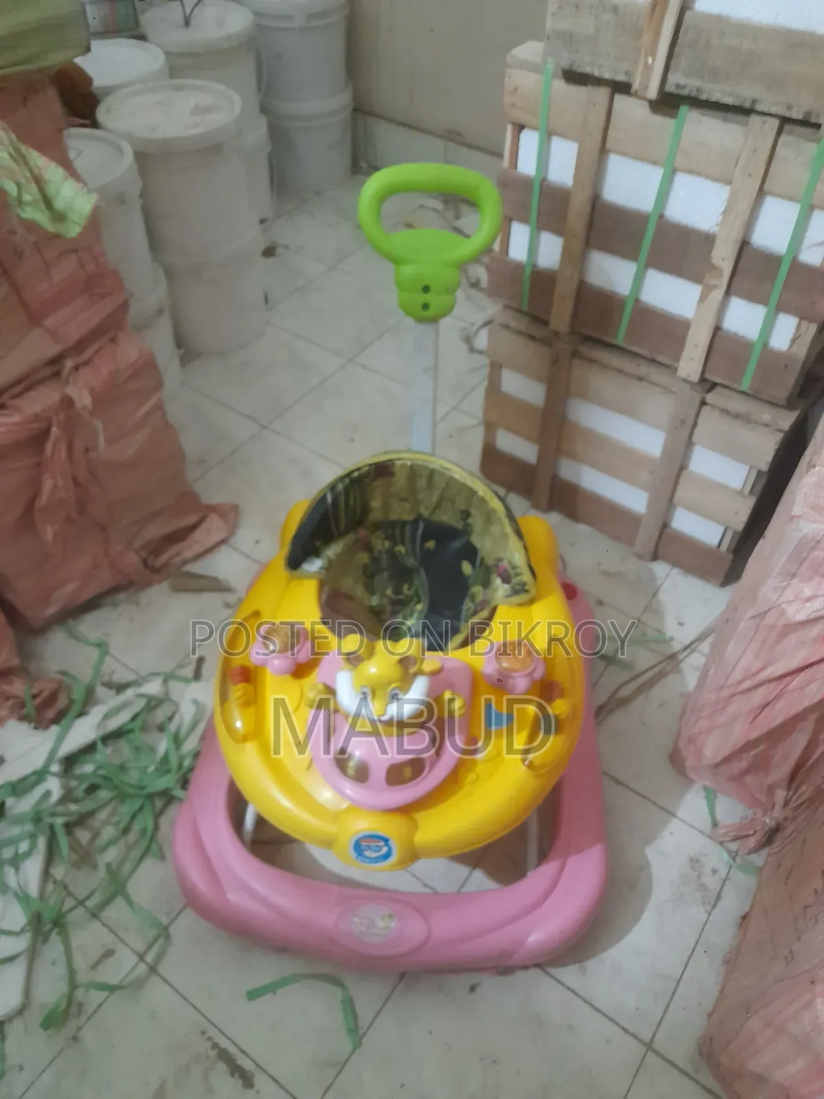 Baby Walker Plays Music
