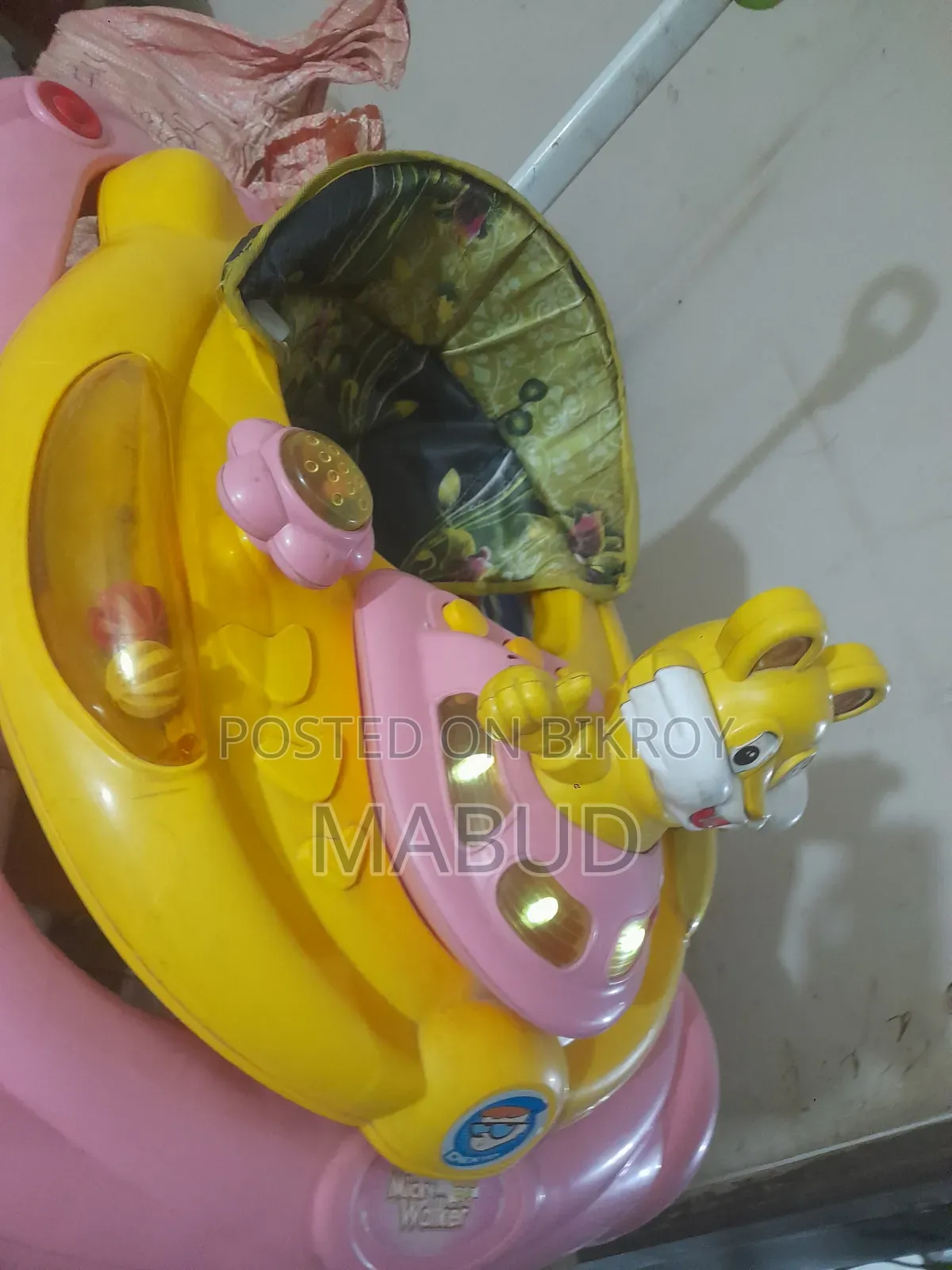Baby Walker Plays Music