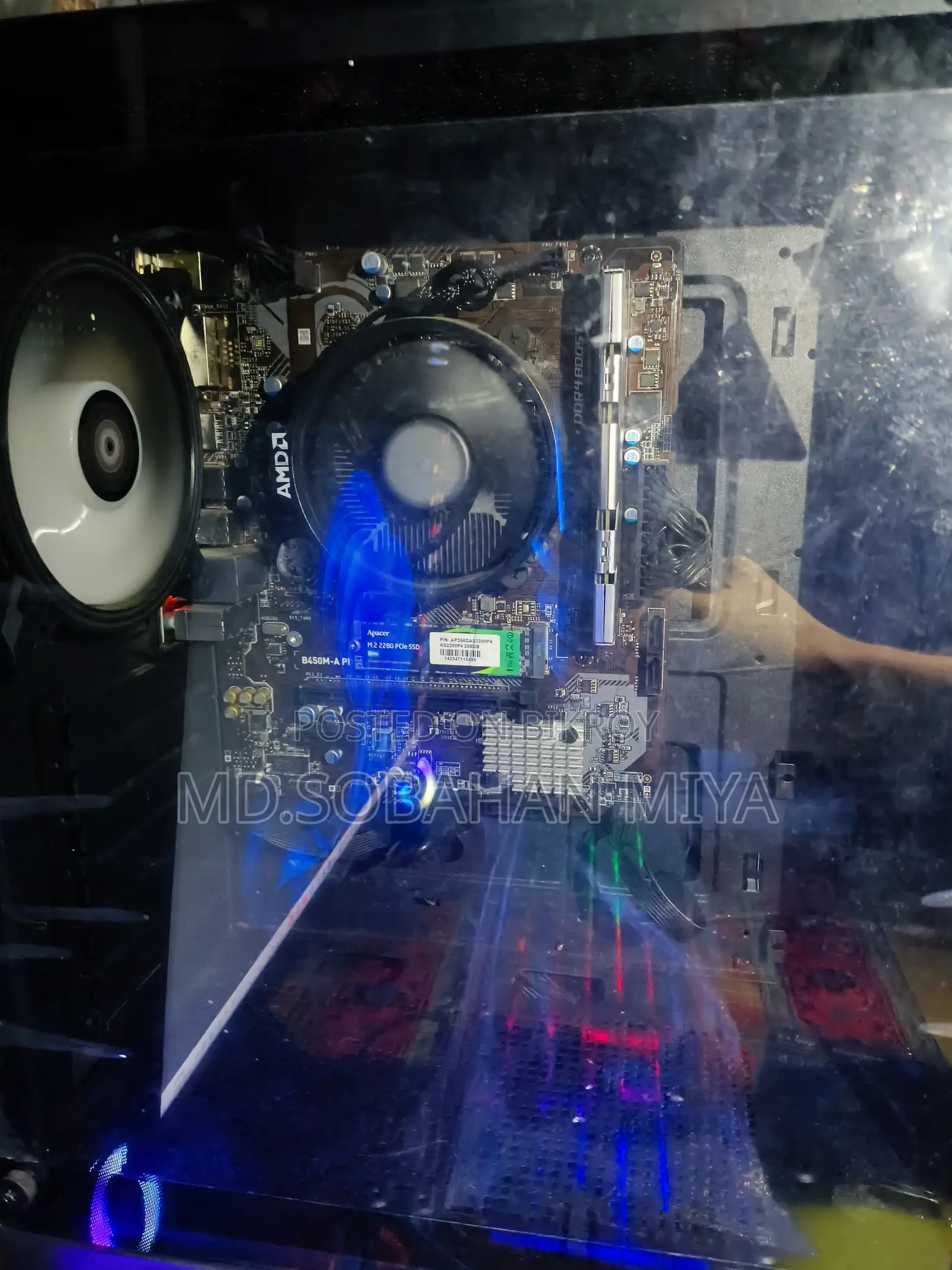ডেস্কটপ কম্পিউটার MSI 8GB AMD Ryzen 5 SSD 256GB