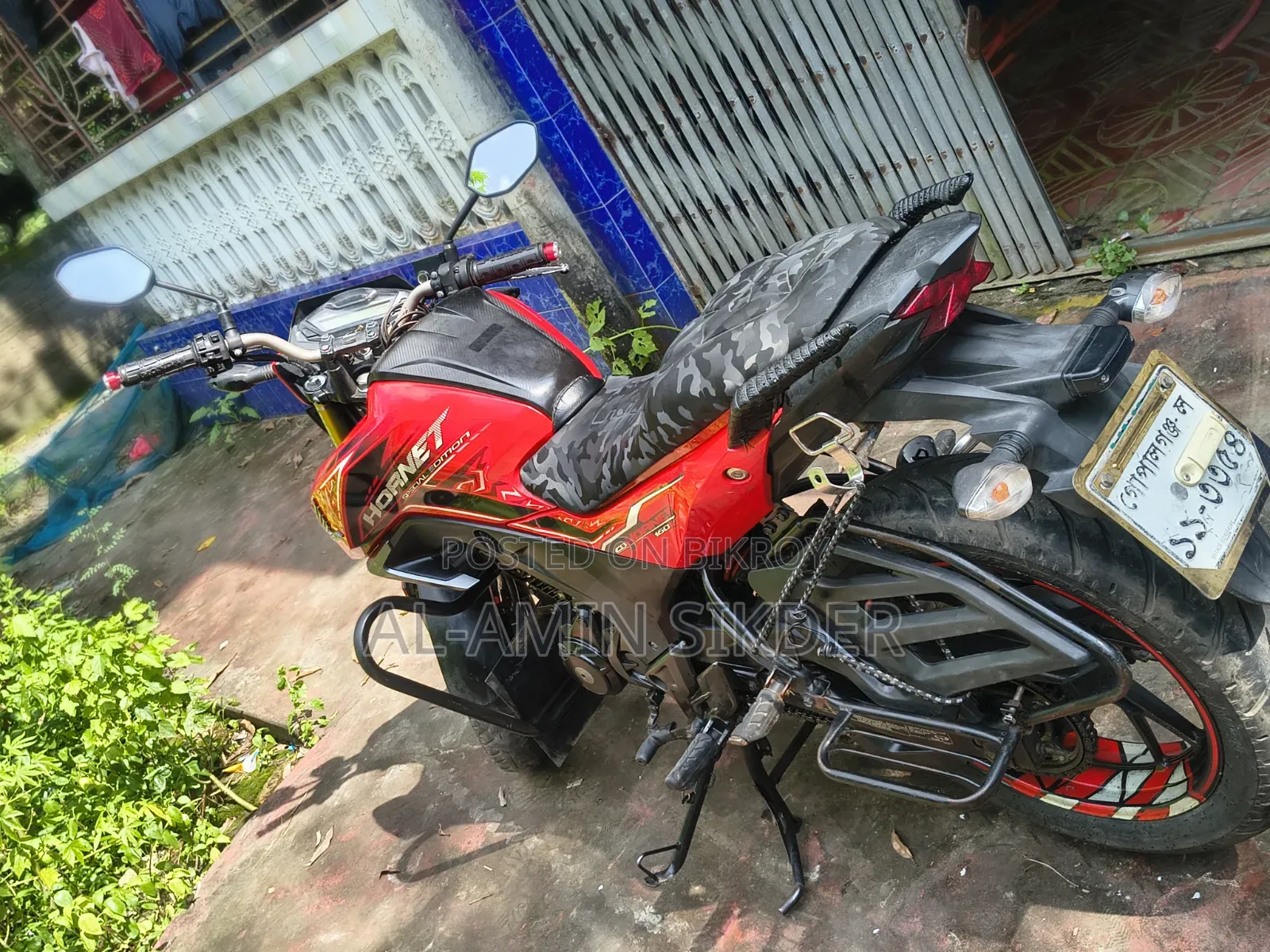 হোন্ডা হর্নেট ২০১৯ লাল