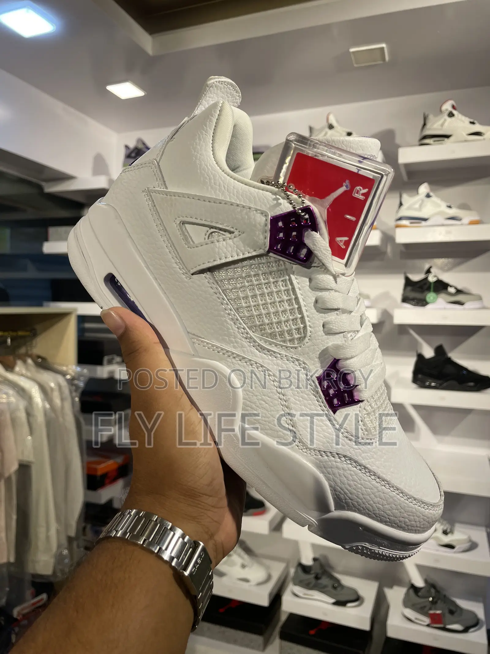 Air Jordan 4 | Metallic Purple | Special Discount