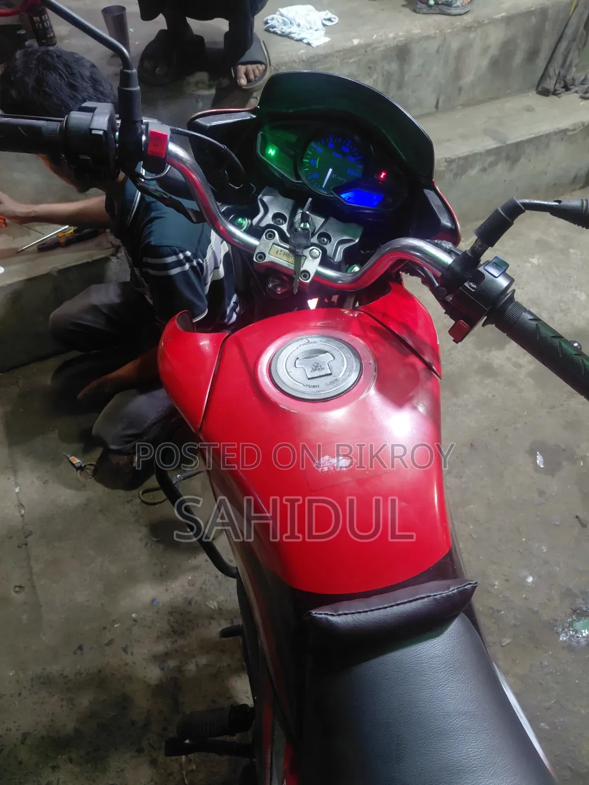 হিরো প্যাশন এক্সপ্রো ড্রাম ২০১৭ রেড