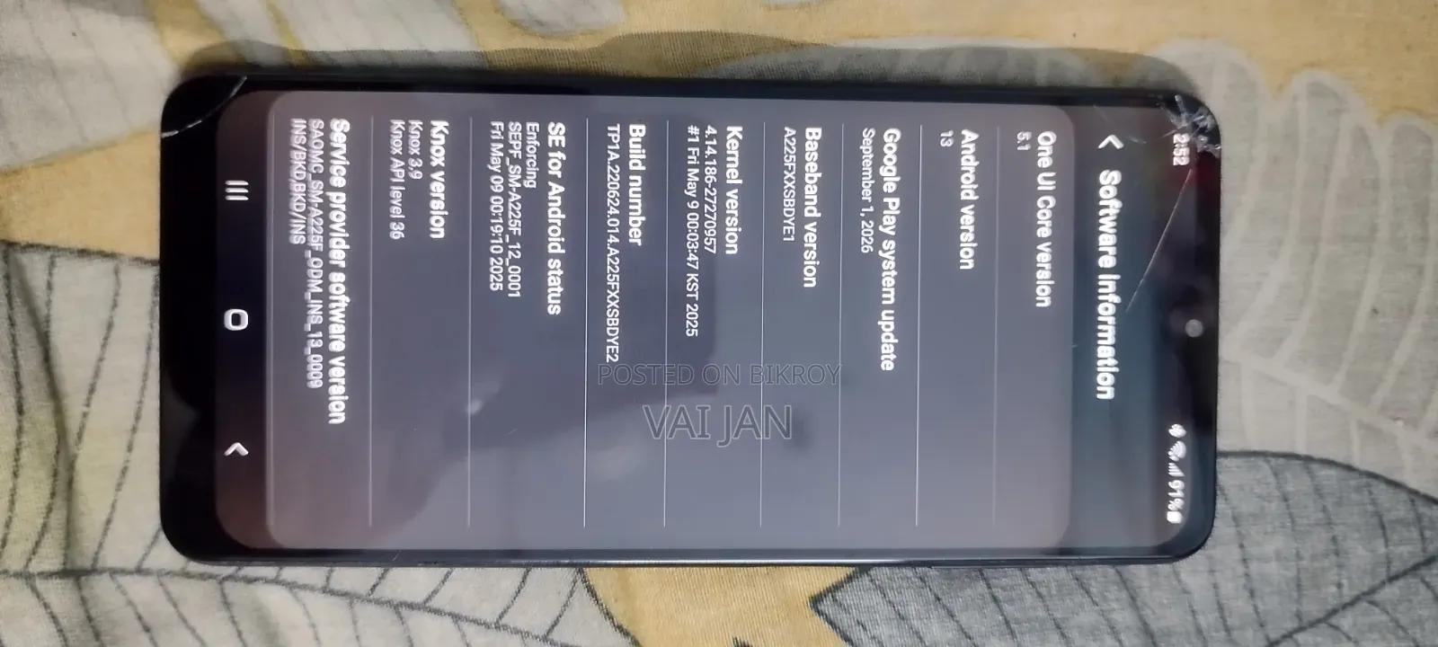Samsung Galaxy A22 128 GB Black