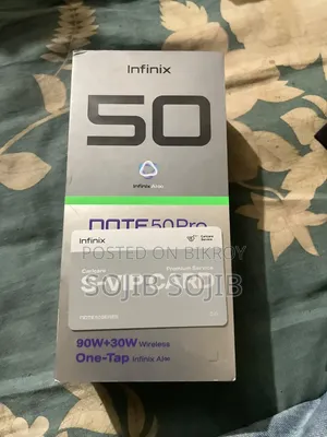 Infinix Note 50 Pro 256 GB Black