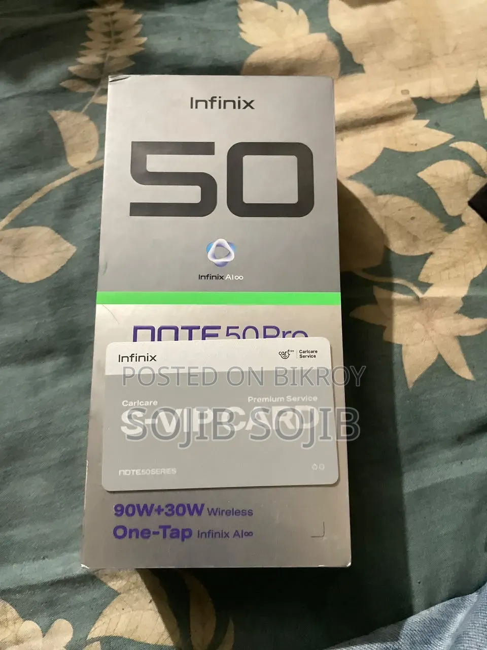 Infinix Note 50 Pro 256 GB Black