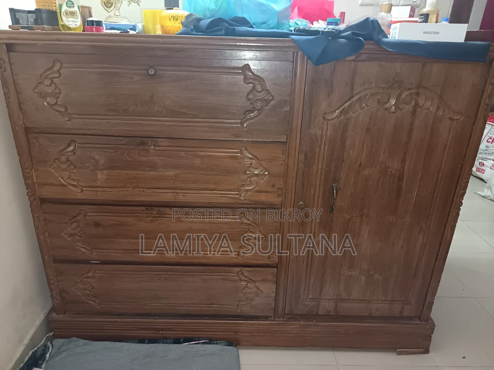 Wood Wardrobe