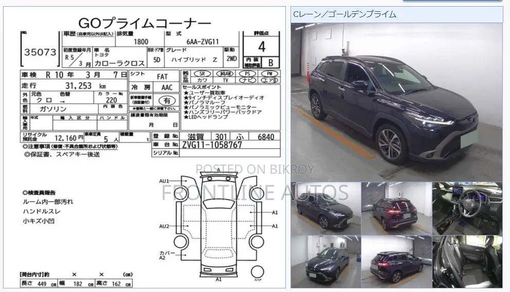 Toyota Corolla Cross 2023 Black
