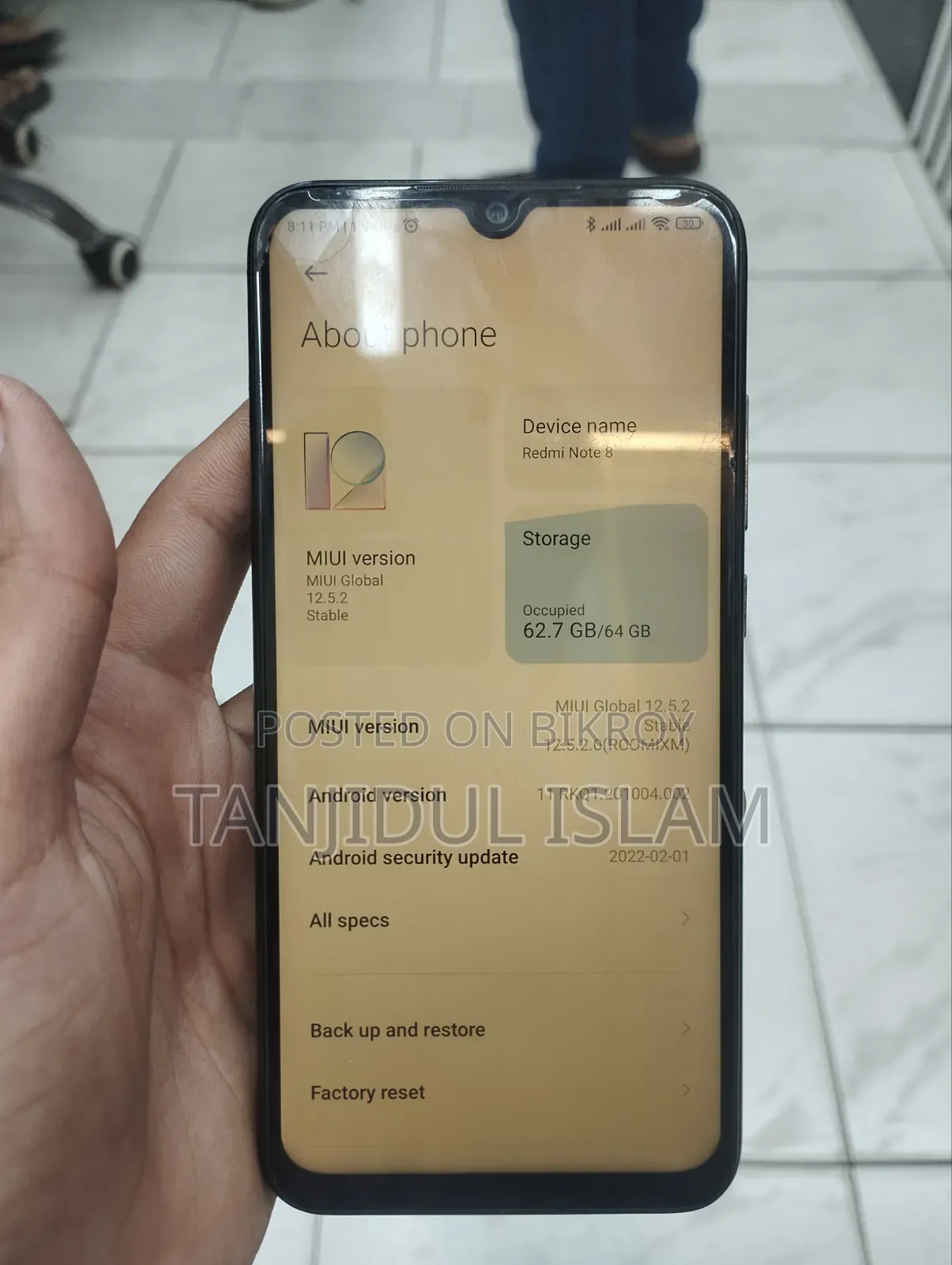 Xiaomi Redmi Note 8 64 GB Black