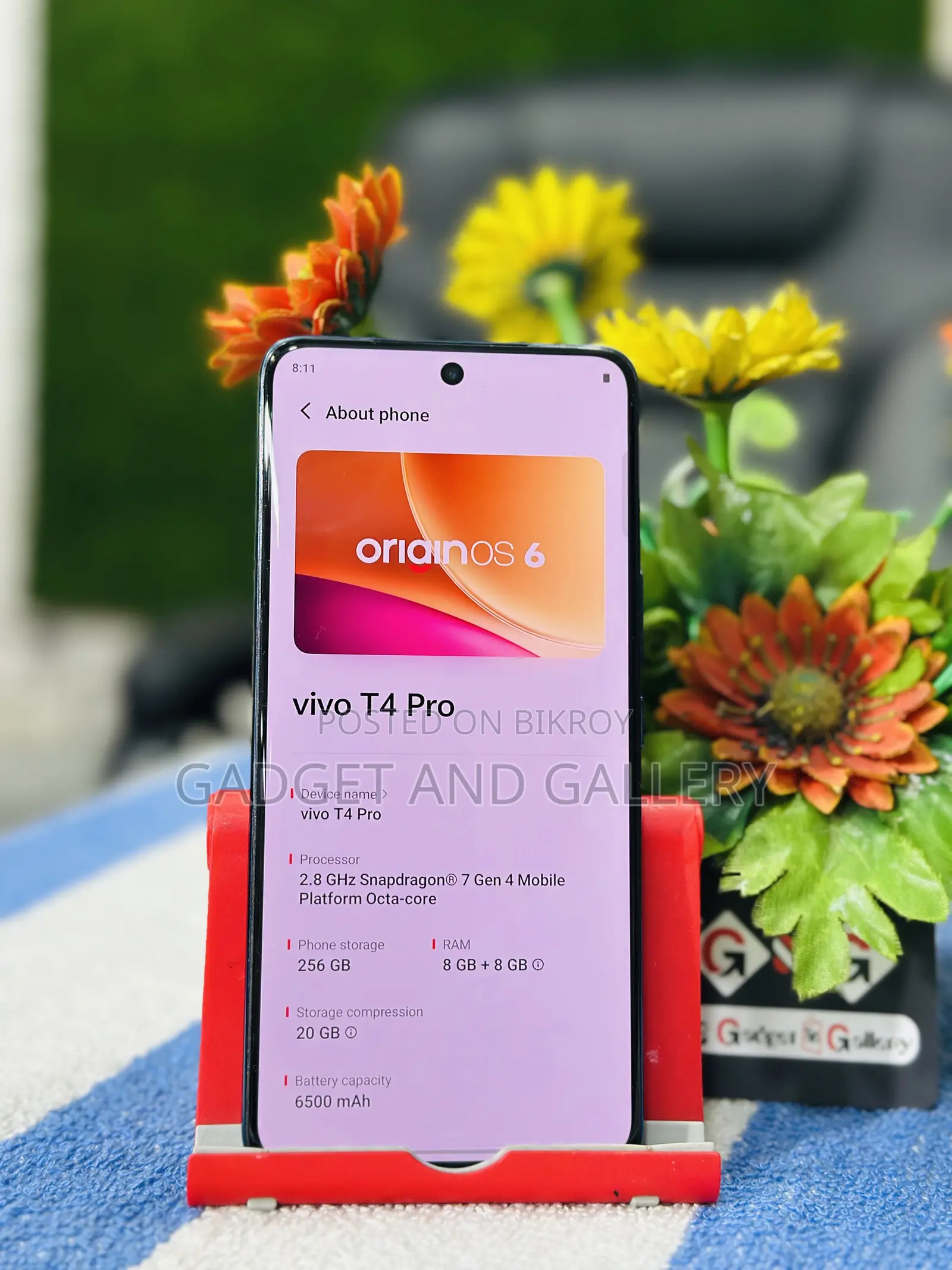 Vivo T4 Pro 256 GB Blue