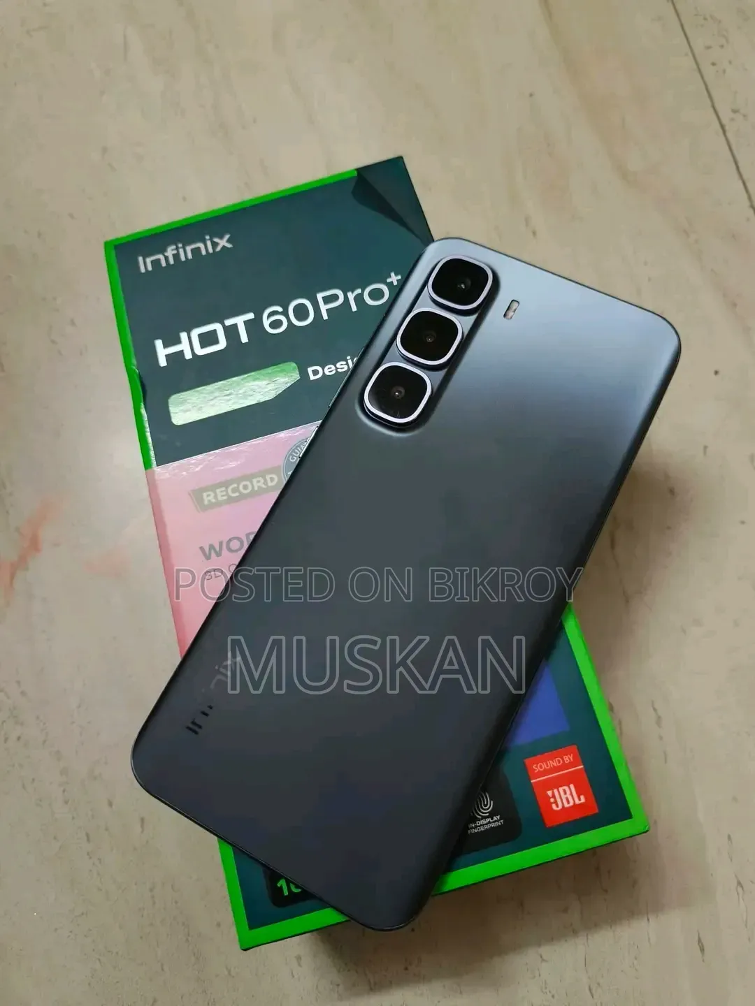 Infinix Hot 60 Pro+ 256 GB Black