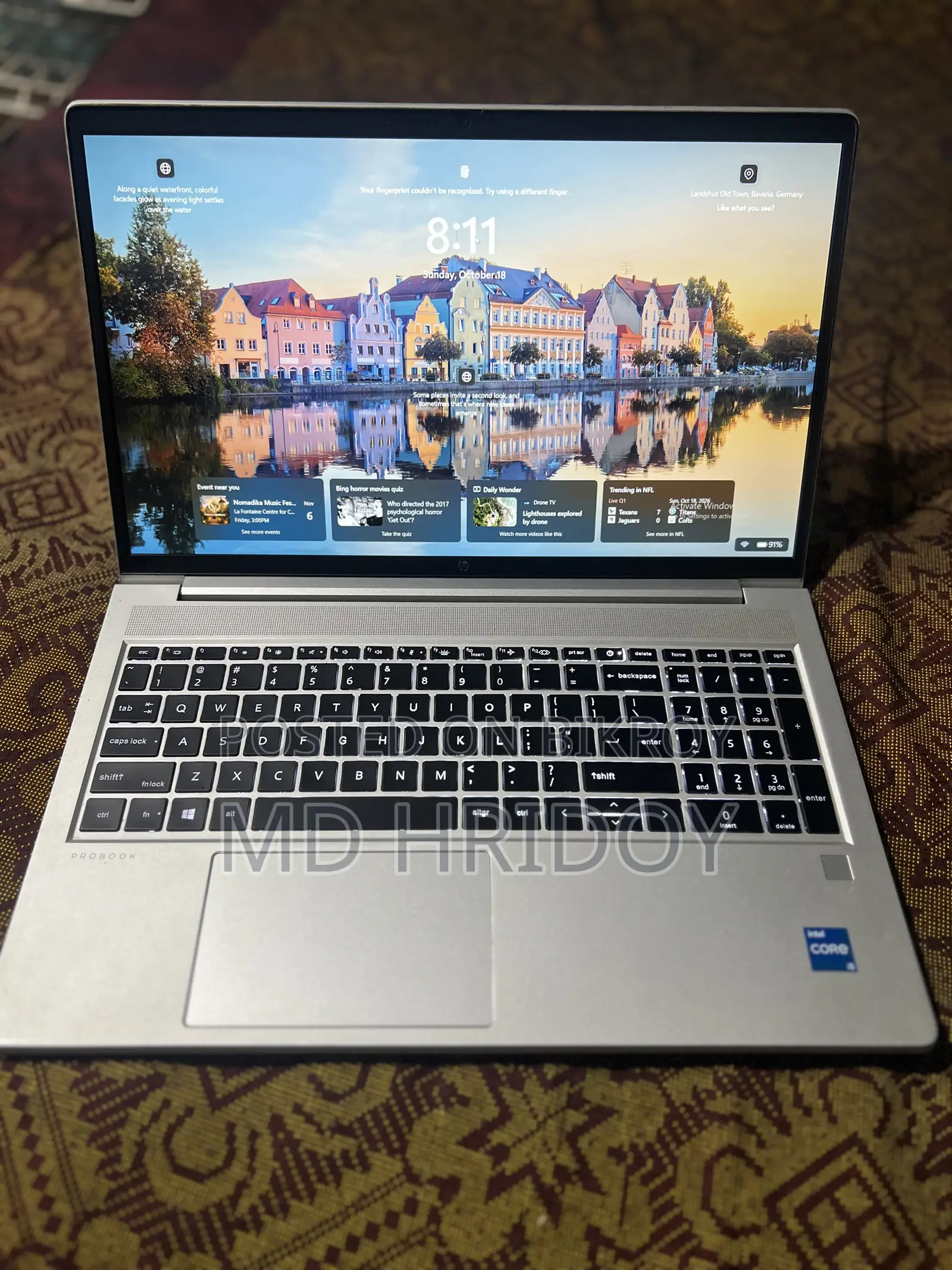 Laptop HP ProBook 450 G8 8GB Intel Core i5 SSD 512GB