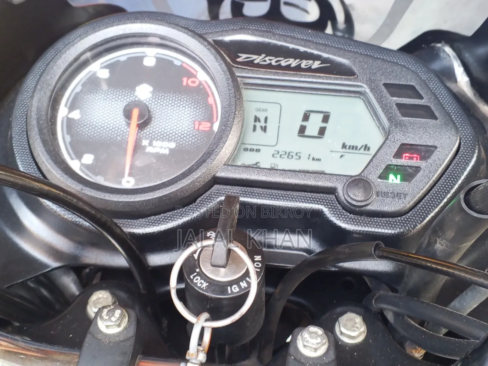 Bajaj Discover 110 2023 Black