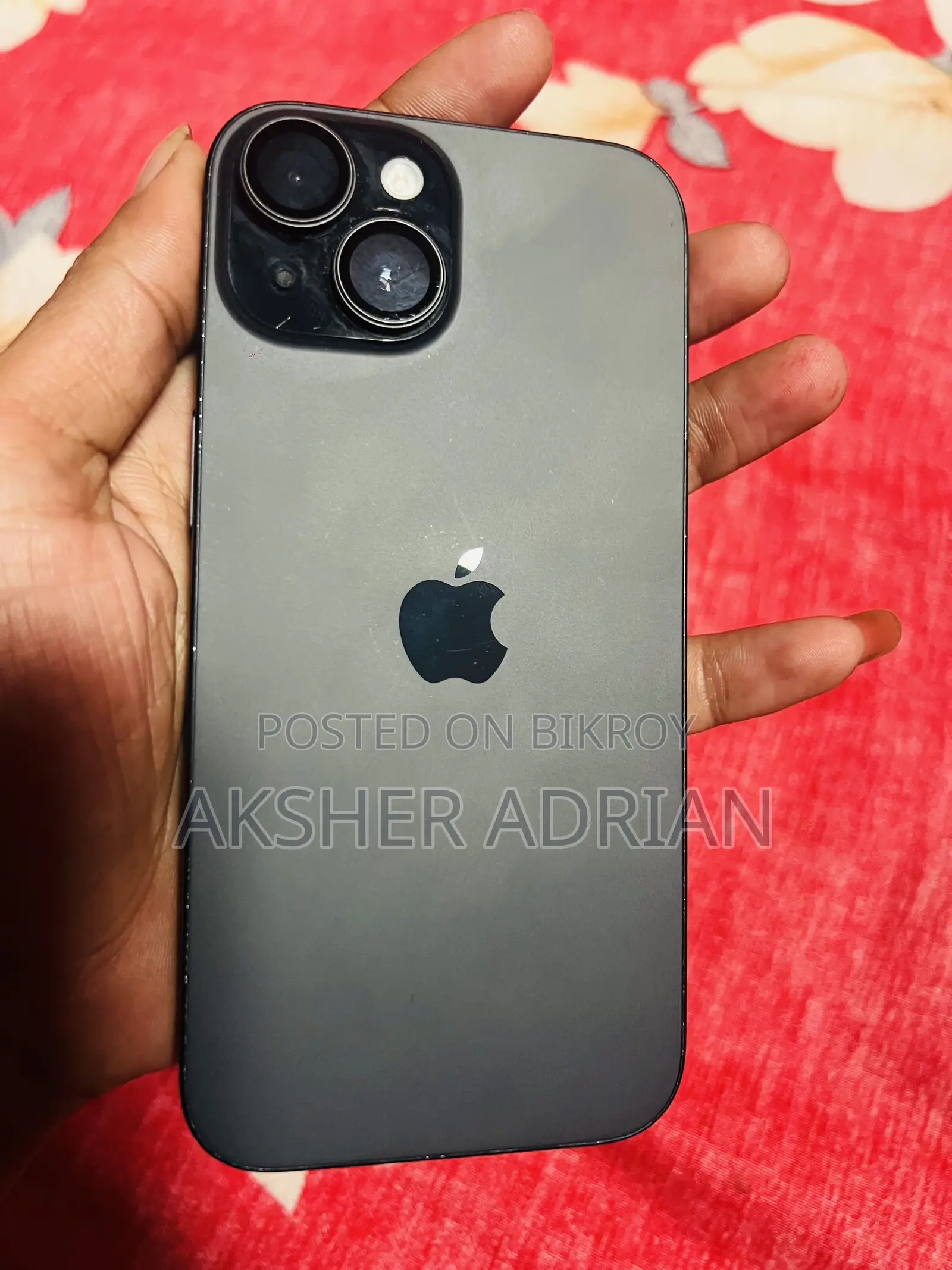 নতুন অ্যাপল আইফোন ১৫ ১২৮ জিবি ব্ল্যাক