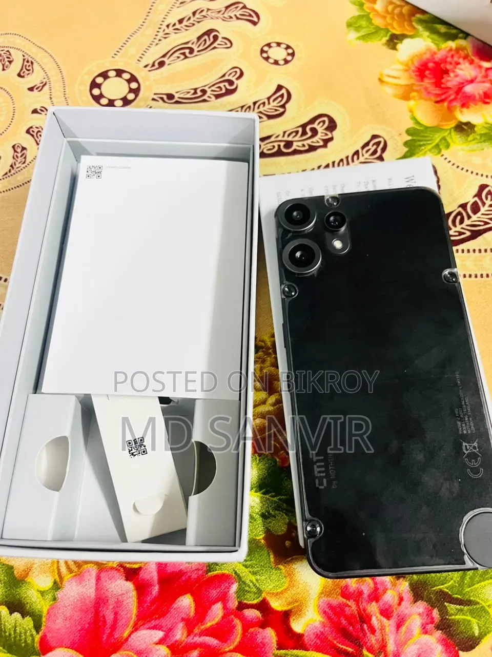নাথিং ফোন সিএমএফ ফোন ২ প্রো ২৫৬ জিবি ব্ল্যাক