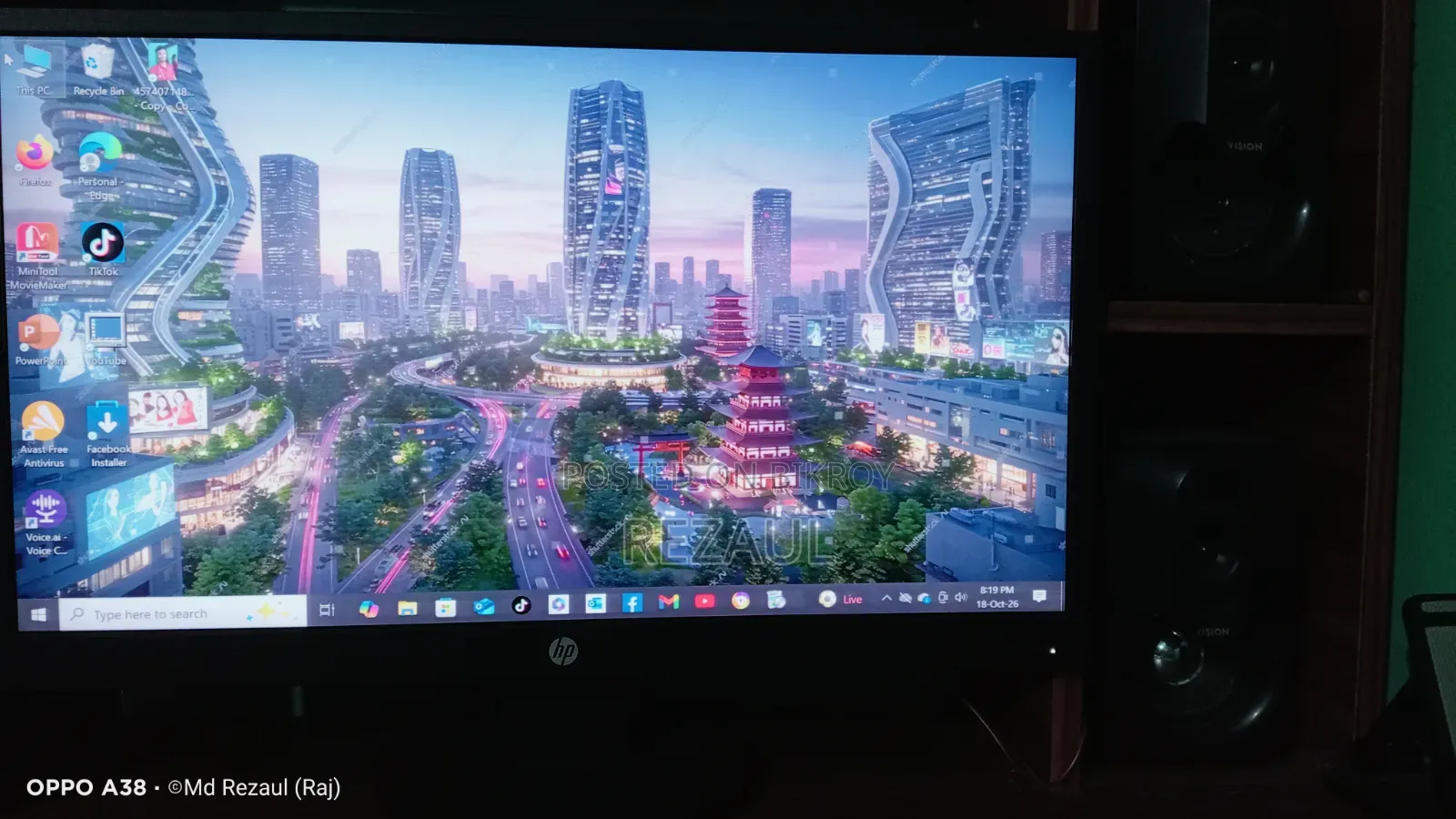 Desktop Computer HP 4GB Intel Core i5 HDD+SSD 1T
