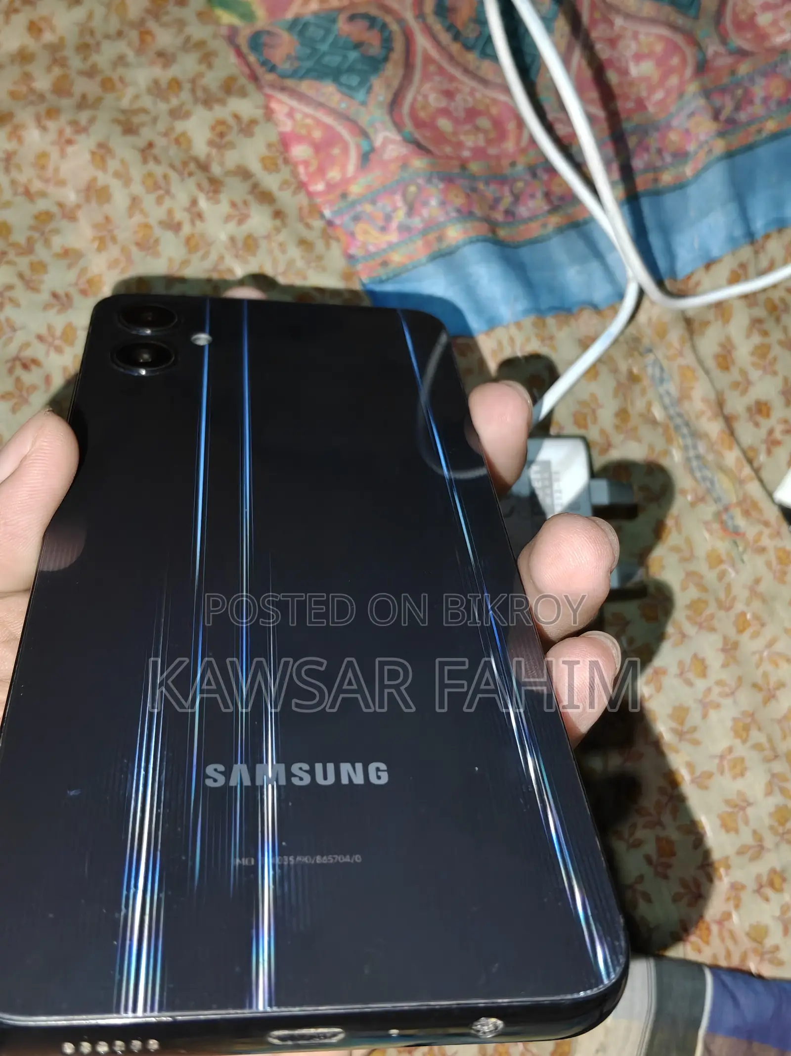 স্যামসাং গ্যালাক্সি এ০৫ ১২৮ জিবি ব্ল্যাক