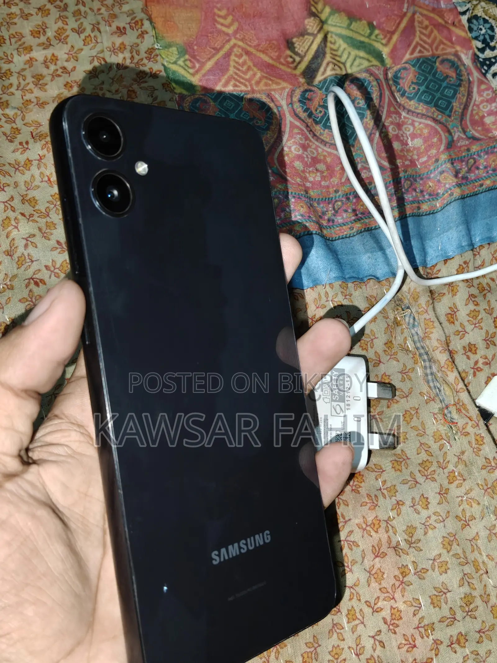 স্যামসাং গ্যালাক্সি এ০৫ ১২৮ জিবি ব্ল্যাক