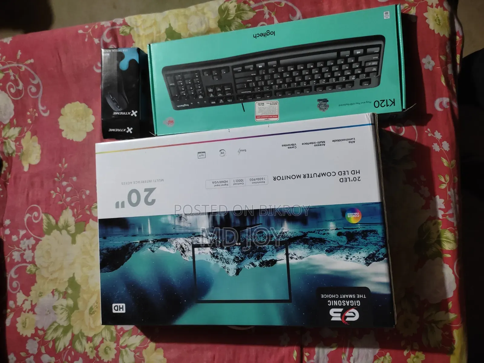 Monitor,keyboard and Mouse
