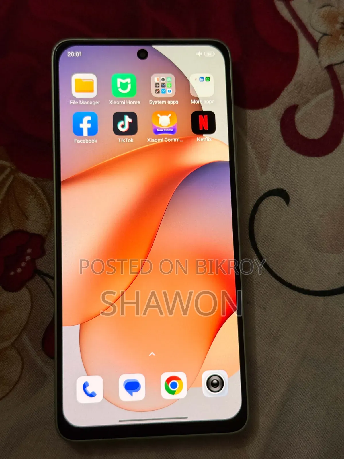 জিয়াওমি রেডমি নোট ১৩ ২৫৬ জিবি লাল