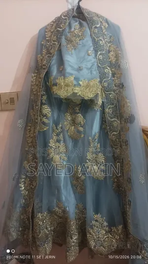 Lehenga Blue/Golden Party