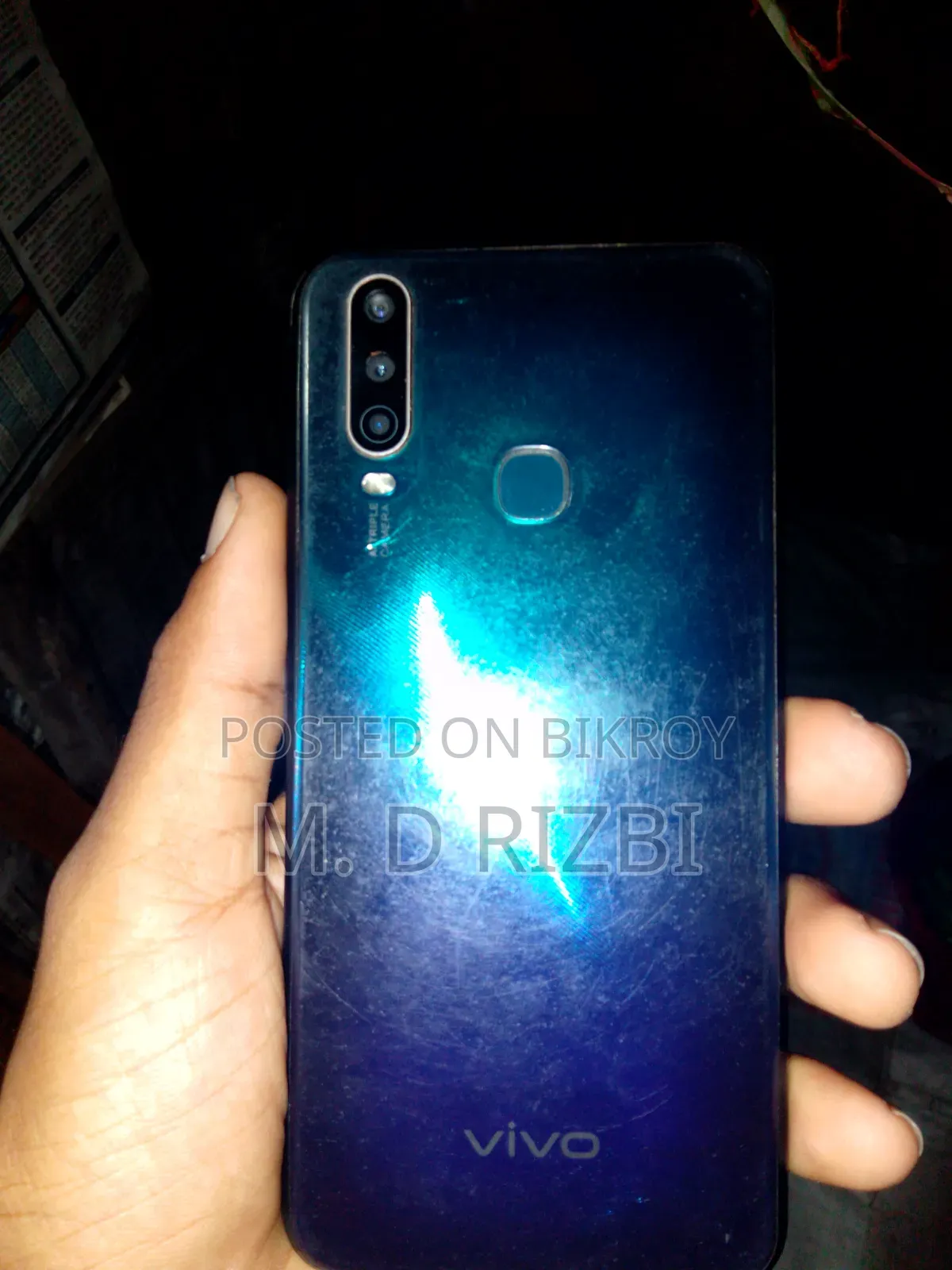 Vivo Y20 64 GB Blue