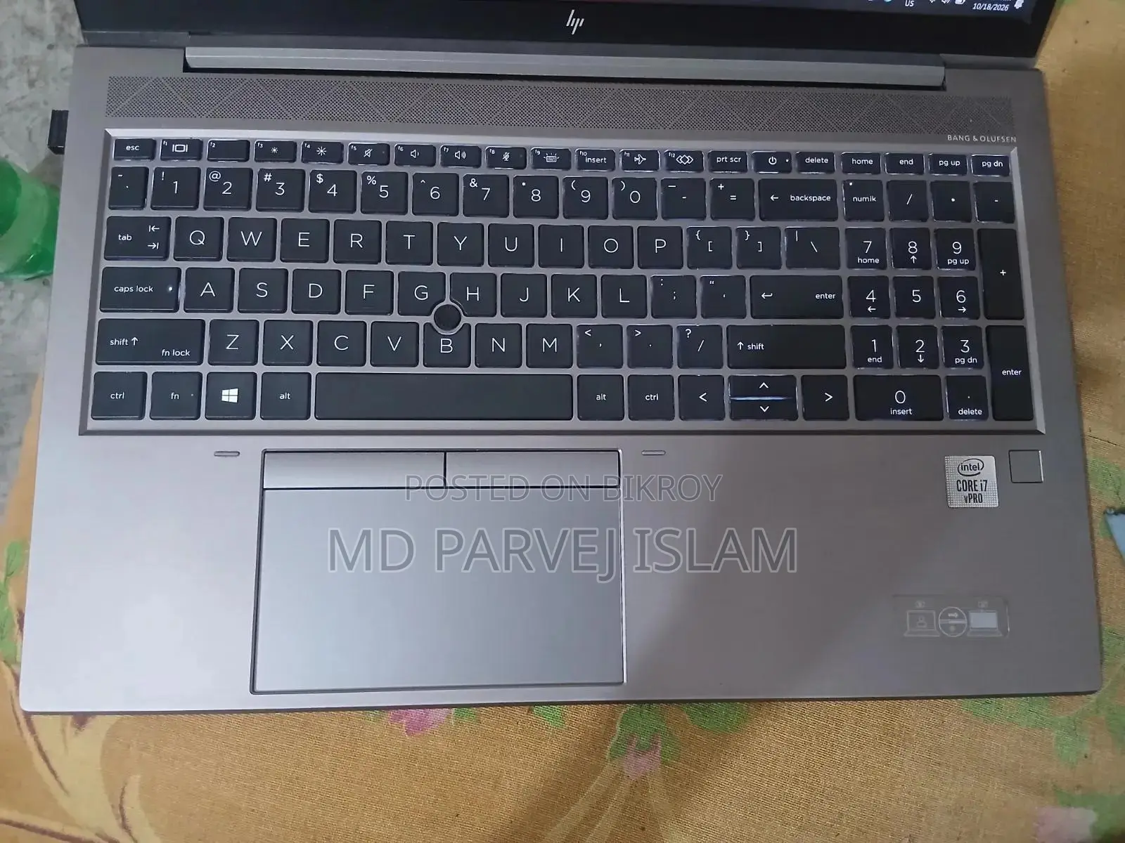Laptop HP ZBook Firefly 15 G7 32GB Intel Core i7 SSD 512GB
