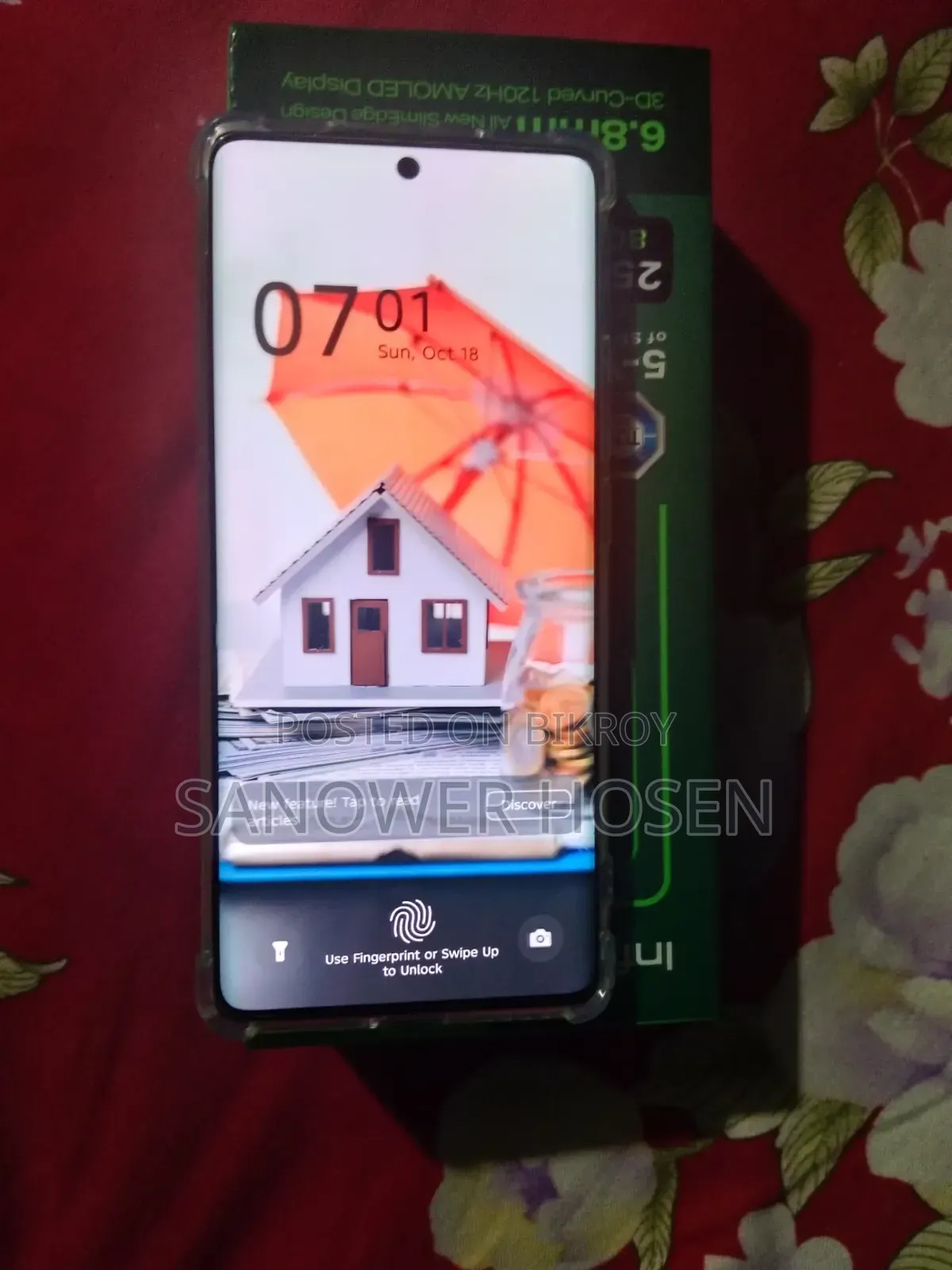 ইনফিনিক্স হট ৫০ প্রো+ ৪জি ২৫৬ জিবি গ্রাফাইট
