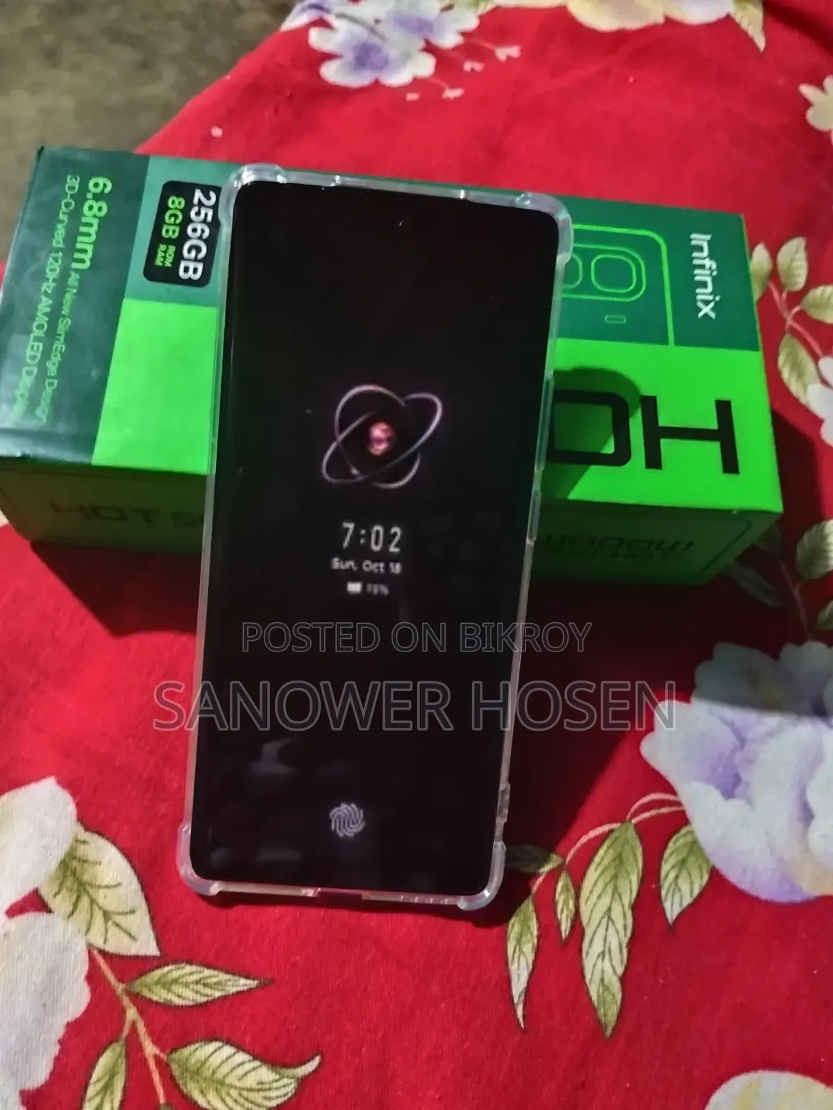 ইনফিনিক্স হট ৫০ প্রো+ ৪জি ২৫৬ জিবি গ্রাফাইট