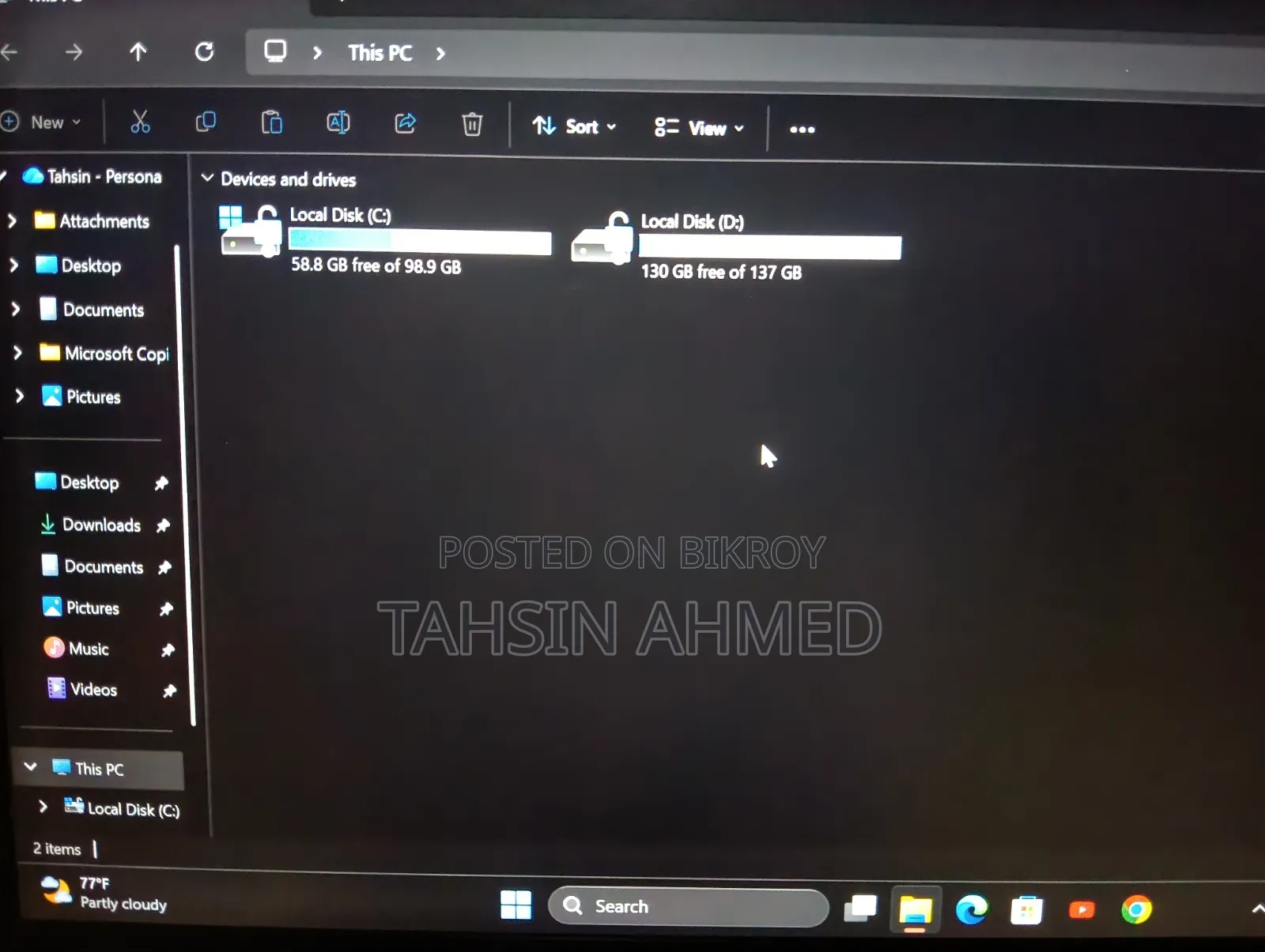 ল্যাপটপ এইচপি এলিটবুক ৮৪০ জি৬ ৮জিবি ইন্টেল কোর আই৫ এসএসডি ২৫৬জিবি