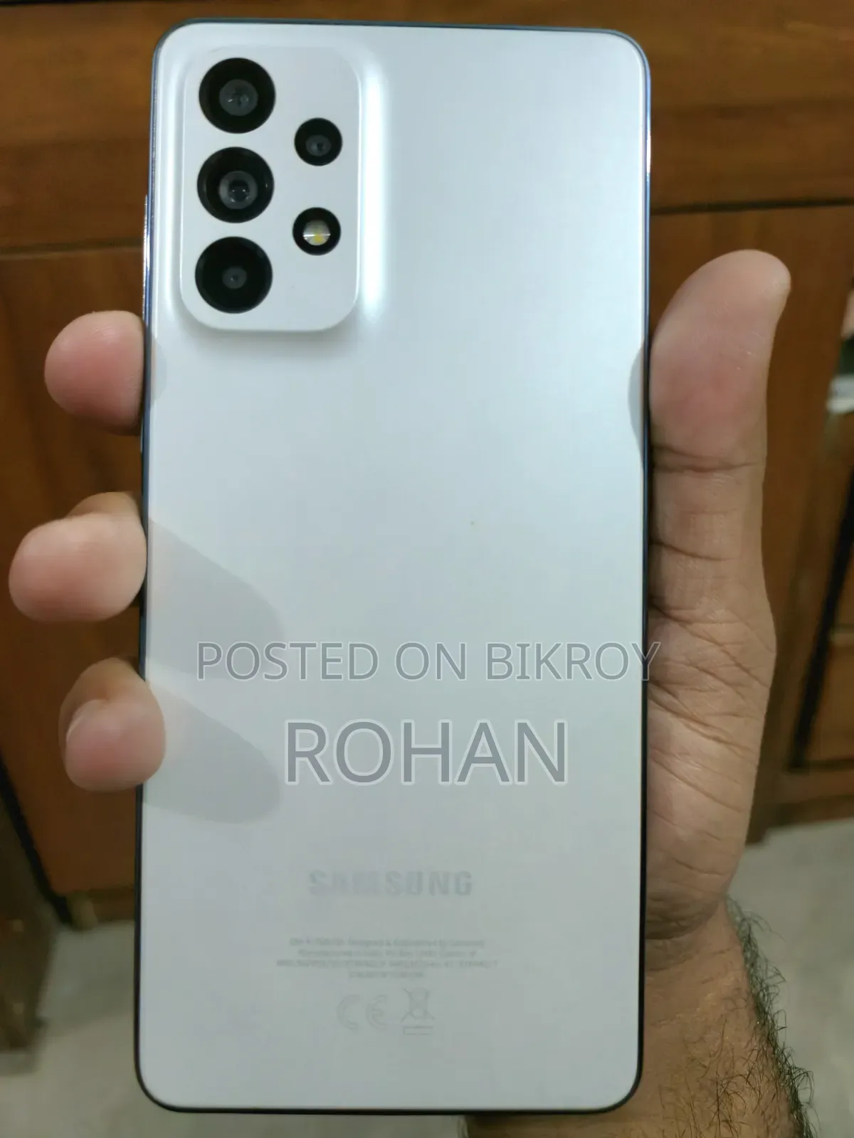স্যামসাং গ্যালাক্সি এ৭৩ ৫জি ১২৮ জিবি হোয়াইট