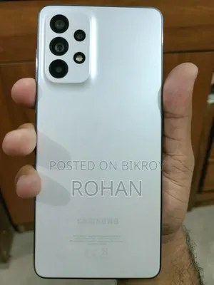 স্যামসাং গ্যালাক্সি এ৭৩ ৫জি ১২৮ জিবি হোয়াইট