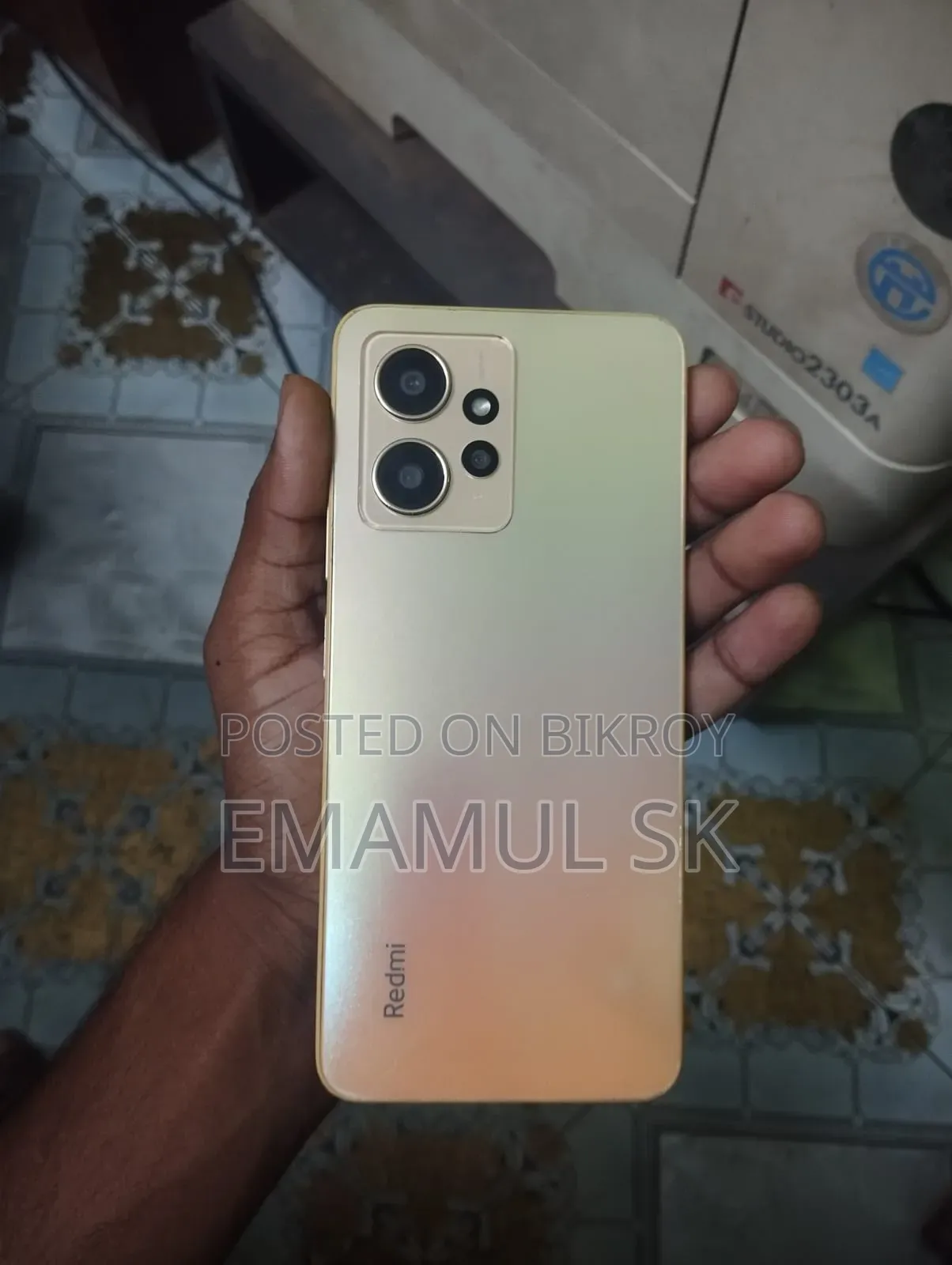 শাওমি রেডমি নোট ১২ ১২৮ জিবি গোল্ড