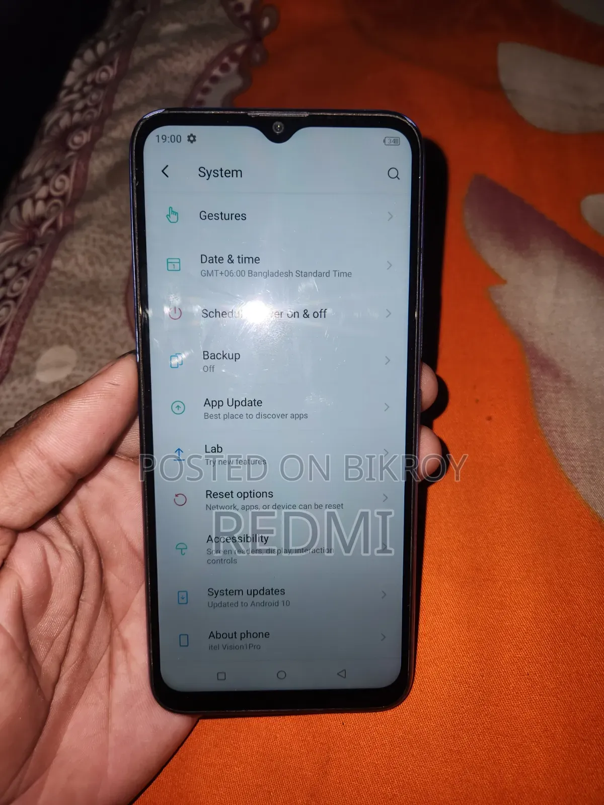 Itel Vision 1 Pro 32 GB Blue