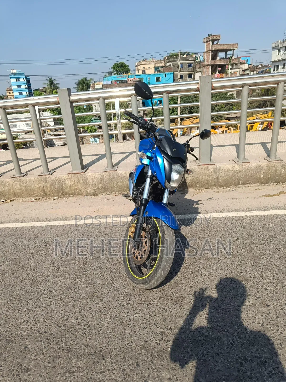 Suzuki Gixxer 2017 Blue