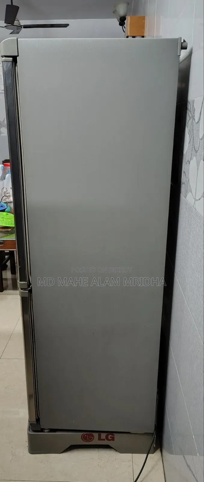 এলজি রেফ্রিজারেটর ২০৮ লিটার - বটম ফ্রিজার