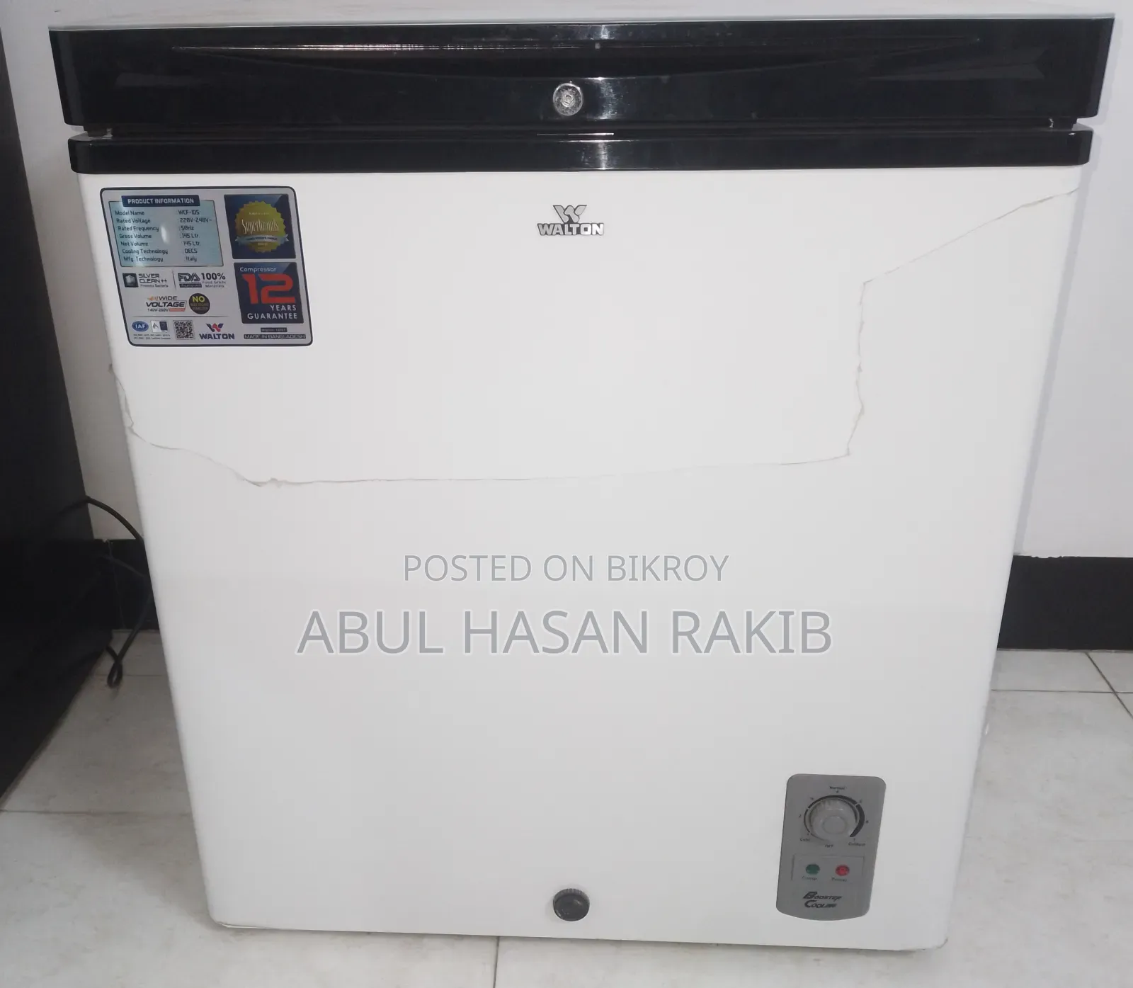 ওয়ালটন ফ্রিজ বিক্রয়ের জন্য