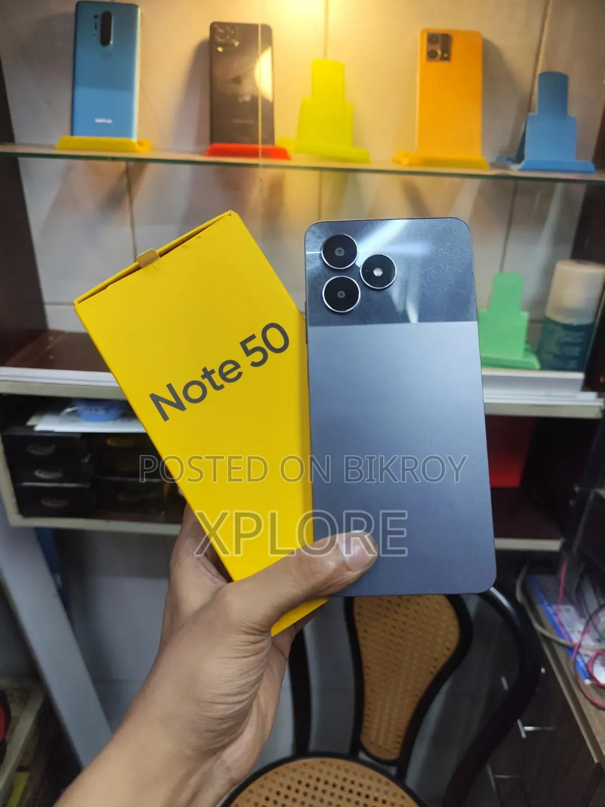 রিয়েলমি নোট ৫০ ১২৮ জিবি কালো