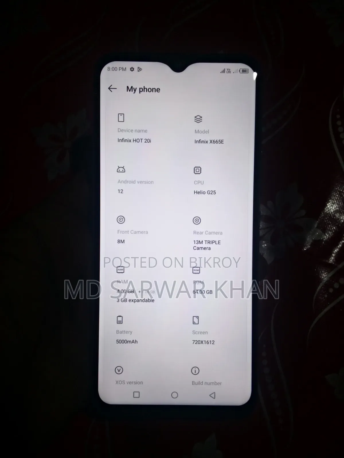 Infinix Hot 20i 64 GB