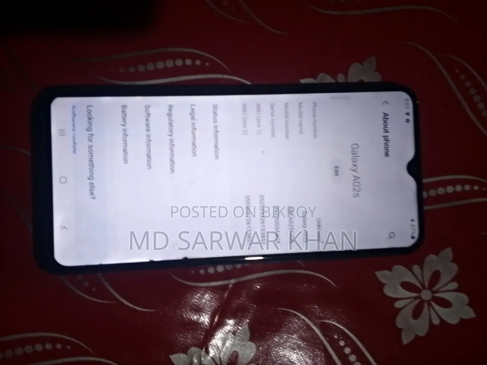 Samsung Galaxy A02S 32 GB