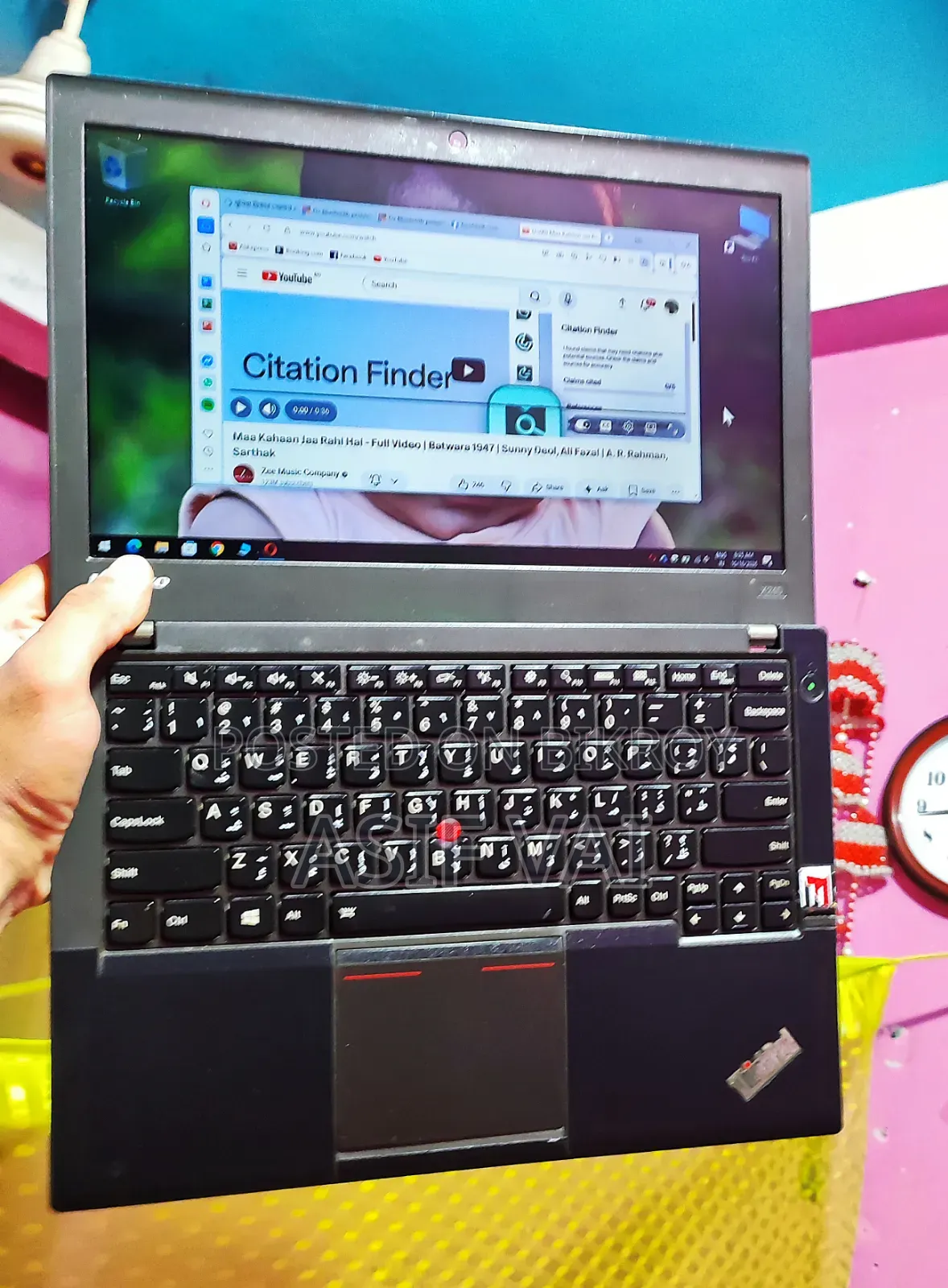 Laptop Lenovo ThinkPad X200 4GB Intel Core i5 SSD 128GB