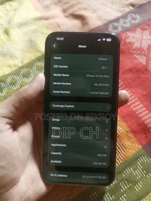 Apple iPhone 13 Pro Max 256 GB Black