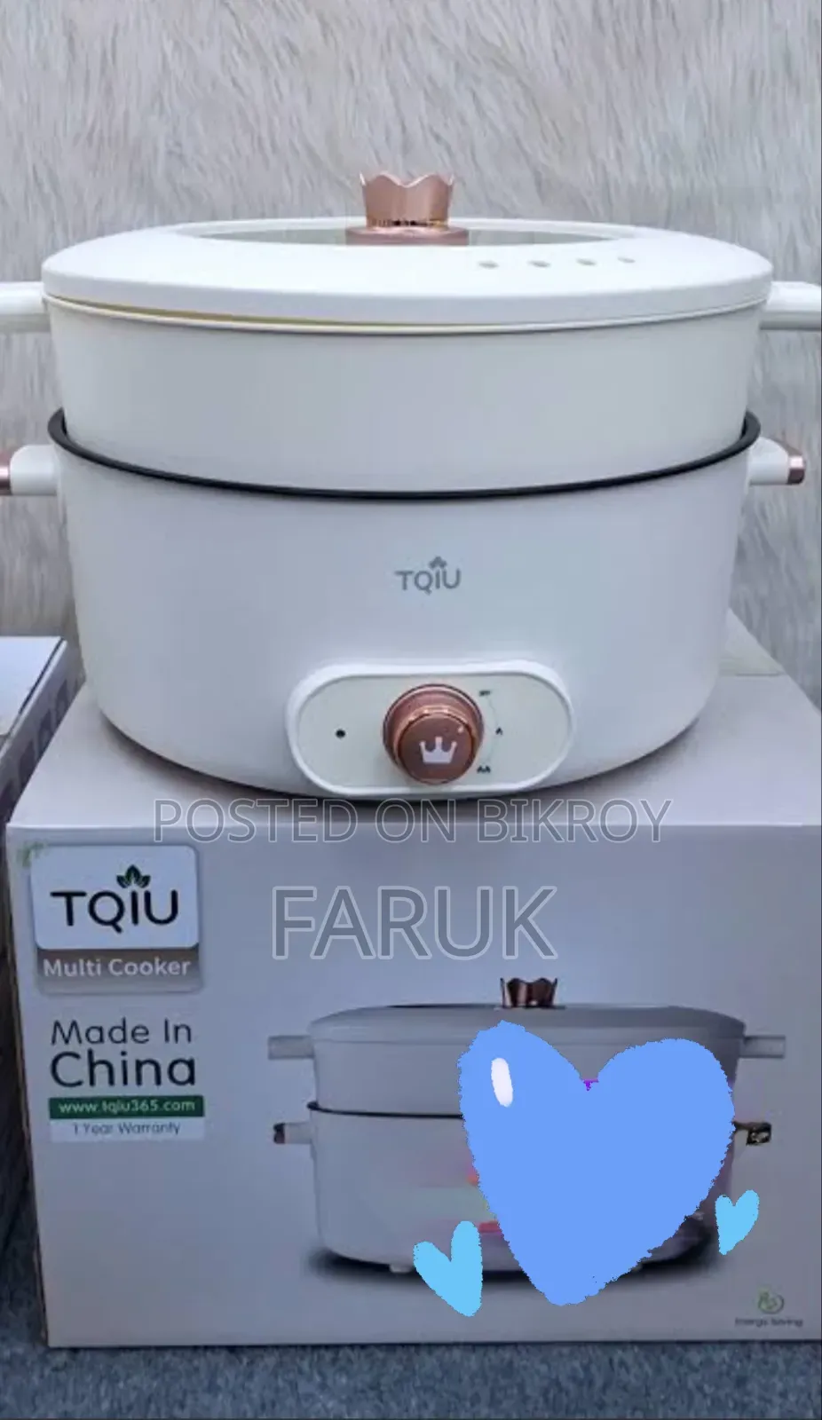 TQUI Multi Cooker 7L