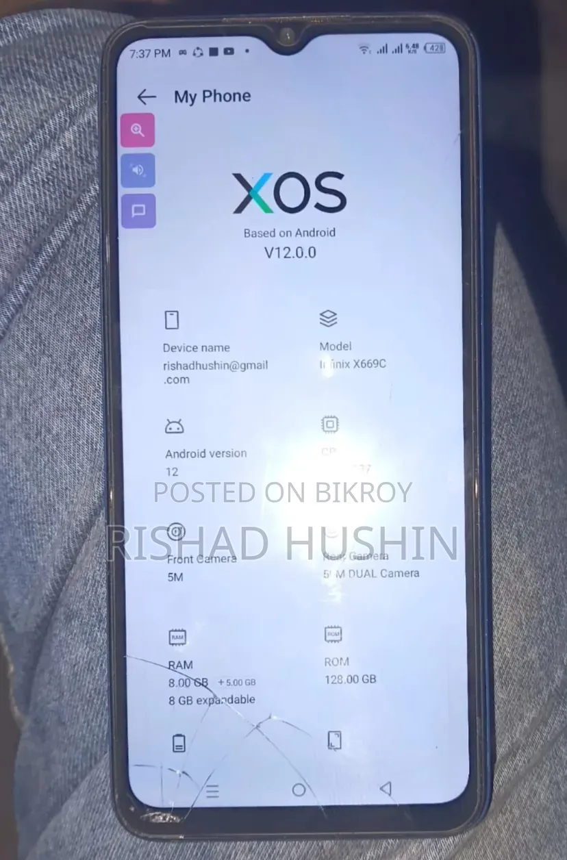 Infinix Hot 30 128 GB Blue