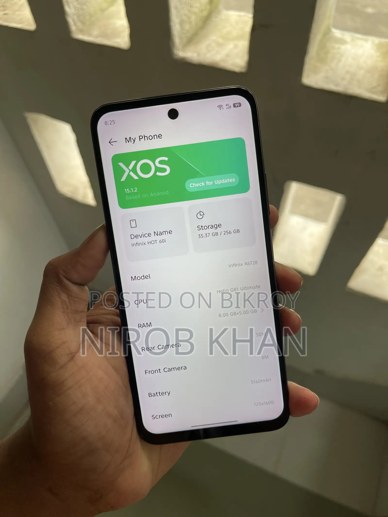 Infinix Hot 60i 256 GB Black