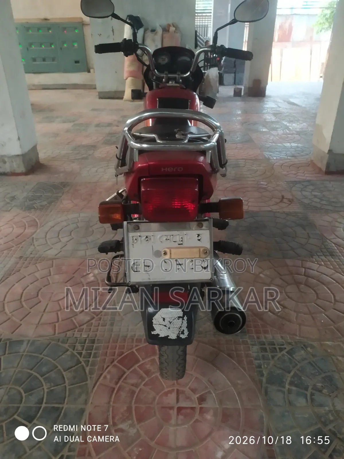 Hero Splendor Plus 2018 Red