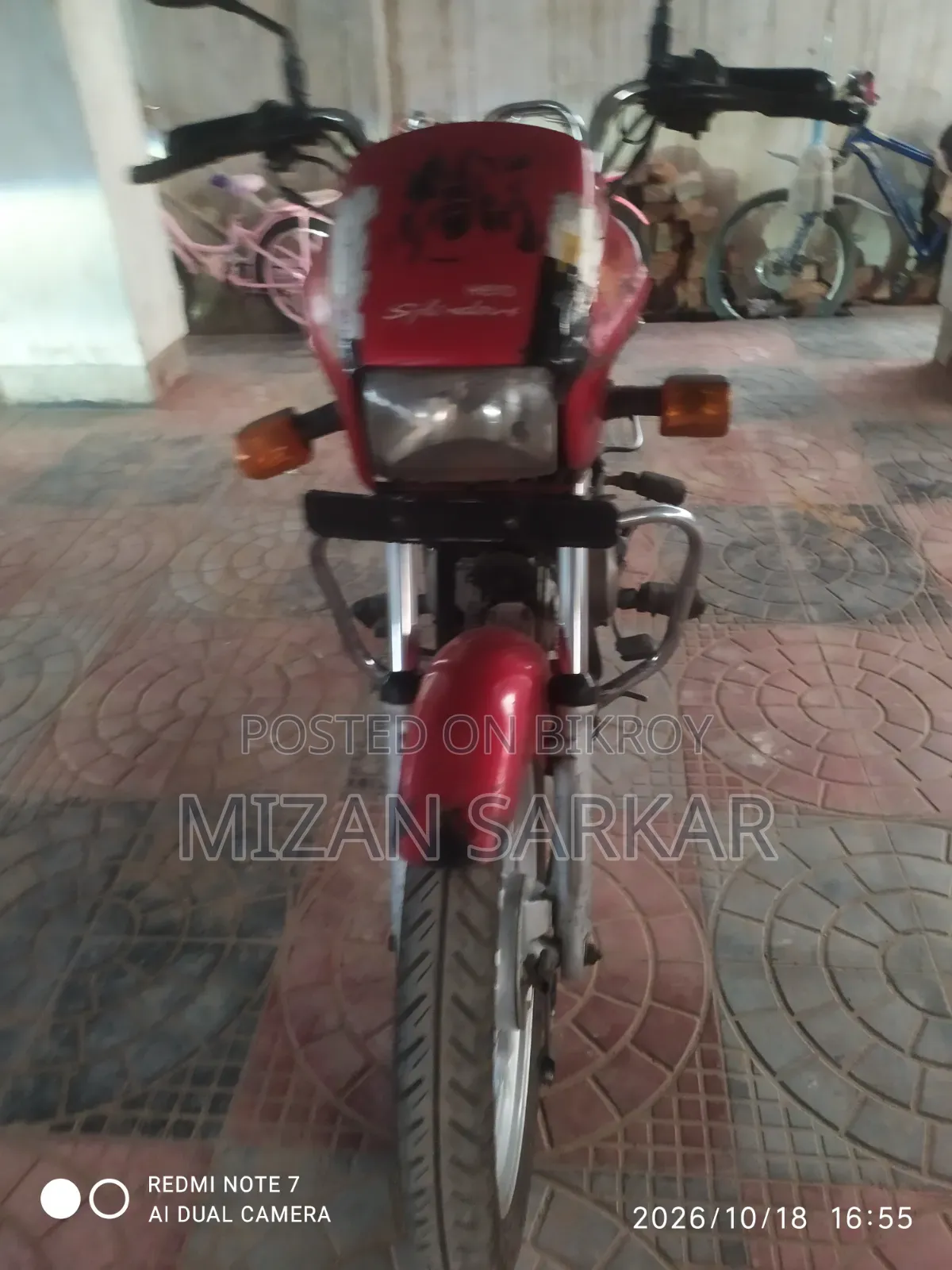 Hero Splendor Plus 2018 Red