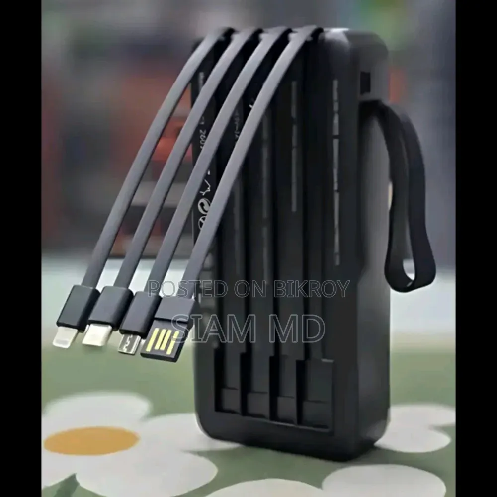 20,000mAh High-Capacity Power Bank