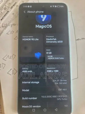 Honor 90 Lite 256 GB Blue