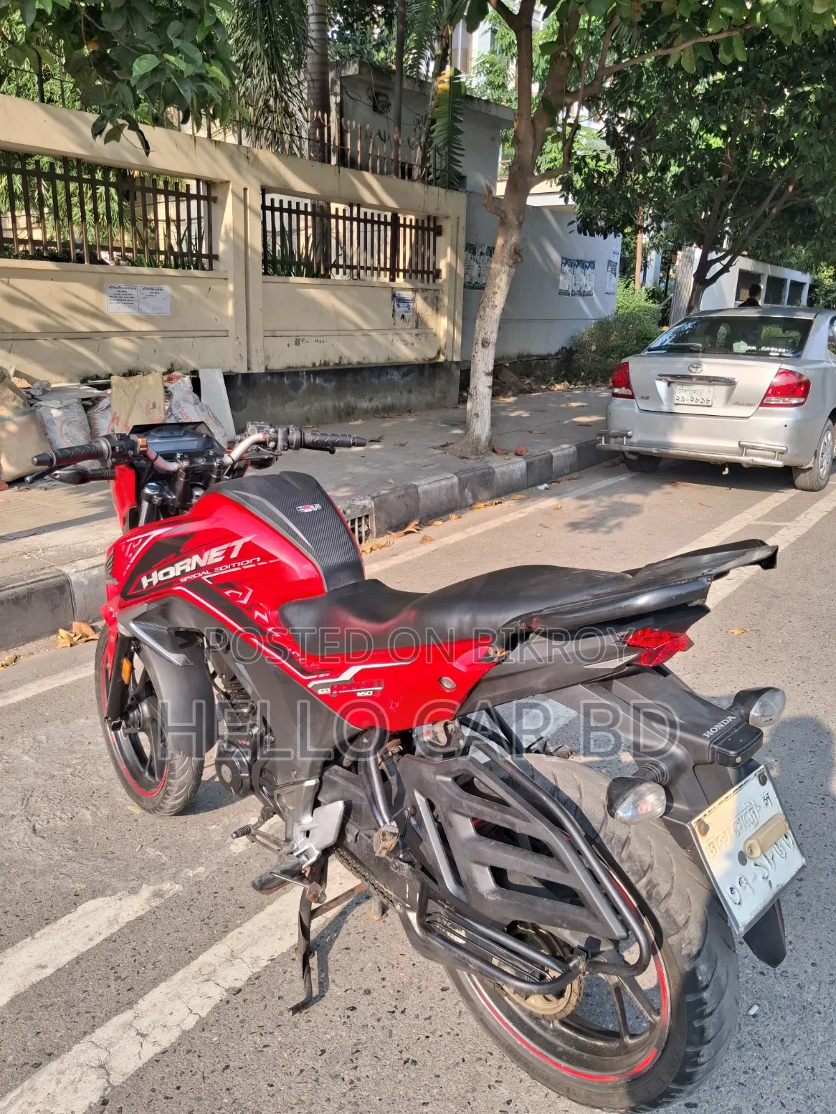 Honda Hornet 2018 Red